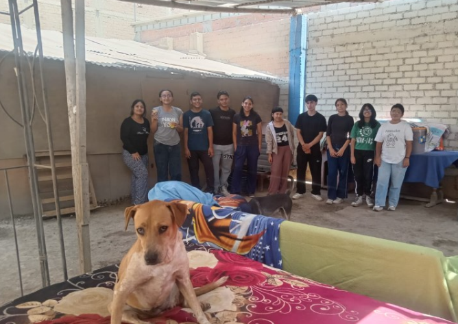 VISITA AL ALBERGUE 4 PATAS – SAN MARTIN DE PORRES