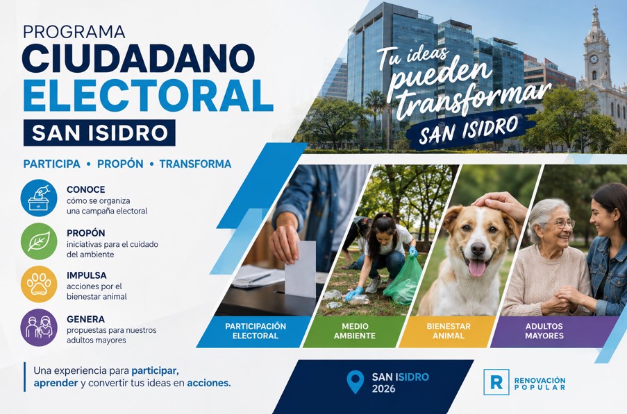 PROGRAMA CIUDADANO ELECTORAL – SAN ISIDRO